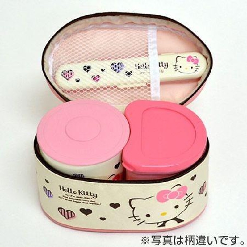 保温弁当箱 ランチジャー ハローキティ コミック 560ml フォーク