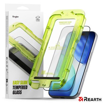 Rearth Ringke Apple iPhone 17 Pro 零失敗玻璃保護貼(2片裝)