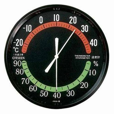 シチズン 9CZ013-002 アナログ式温湿度計 TM42-3