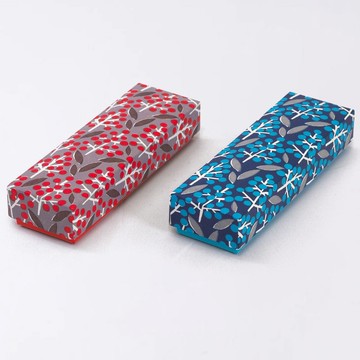 京都 筆盒 和紙 貼盒 日本製造 和風圖案 文具 pencase 時尚 可愛