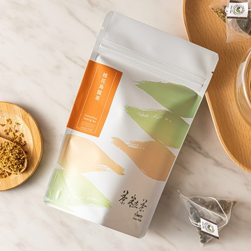茶粒茶桂花烏龍茶8入  三角立體茶包