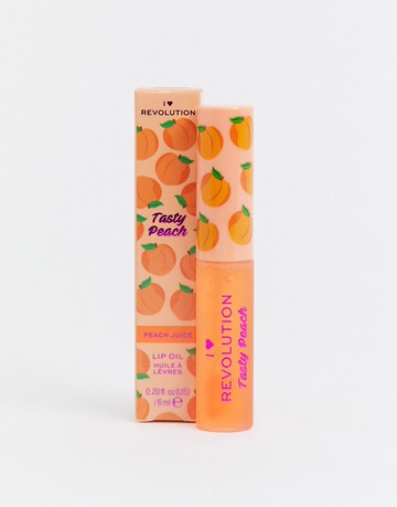 I Heart Revolution Tasty Peach Lip Oil Peach - Juice-Multi