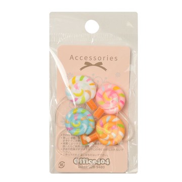 akachan honpo - 迷你髮圈-4色糖果