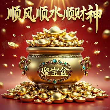 紫南宮過爐開光🙏🏻8月初更新-順風順水順財神好運貼紙海報室內客廳餐廳門店聚財進寶好寓意貼紙