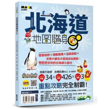 北海道地圖隨身GO【城邦讀書花園】