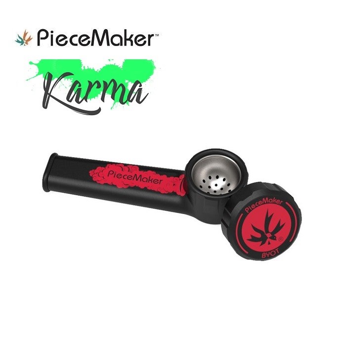 PieceMaker（PMG） Karma ピースメーカー シリコンパイプ（Burnout Black）