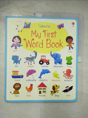 【書寶二手書T4／少年童書_EHV】My First Word Book_Brooks Felicity