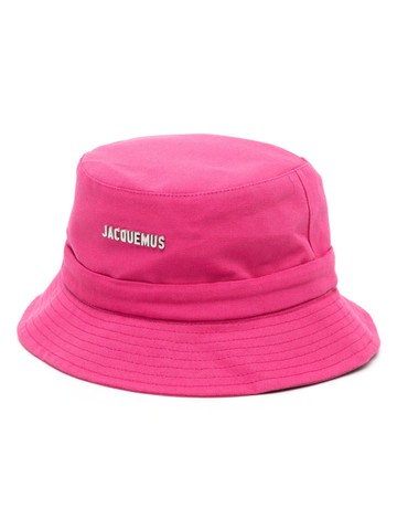 Jacquemus - Le Bob Gadjo bucket hat - unisex - Cotton - 58 - Pink