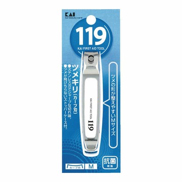 日本 kai 貝印 119系列 彎口 M 指甲剪 /支 KF-1004｜領券最高折$220