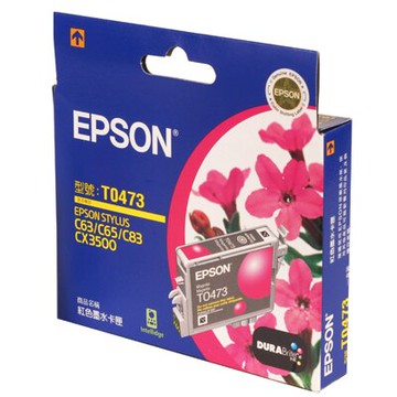 【文具通】EPSON C83/T047350墨水匣.紅 R1010251【APP滿額下單10%點數(單一帳號最高5000點)】1/31止