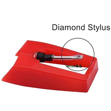 紅寶石唱頭唱針黑膠唱片機唱針壓電唱頭唱針留聲機電唱機專用配件-Misaki精品