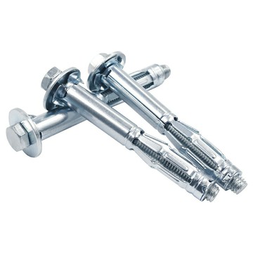 外六角空心磚膨脹螺絲重型膨脹螺絲六角中空壁虎膨脹栓加氣塊膨脹