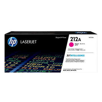 HP惠普 212A 碳粉匣 W2123A 洋紅色 原廠 LaserJet 彩色印表機適用  1個