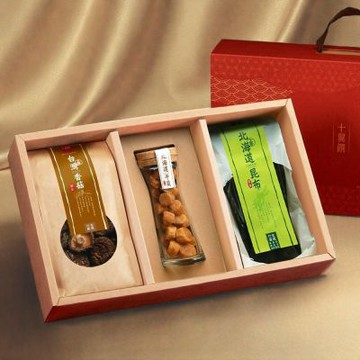 十翼饌 吉祥迎春山珍海味臻賞禮盒x1盒入(香菇/干貝/昆布/春節/伴手禮/過年/送禮)