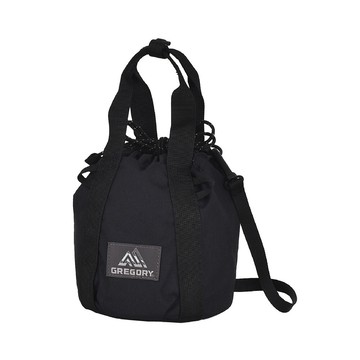 gregory 美國 3l ladybird mini 兩用水桶包瑪瑙黑140955/圓筒型側背