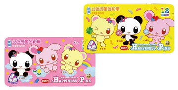 利百代 CC-073 可愛家族 抗菌色鉛筆 (鐵盒) (12色)【APP滿額下單10%點數(單一帳號最高5000點)】1/31止