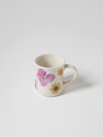 Floral Handcrafted Ceramic Mug