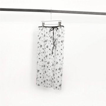 SO NICE【特惠】法式文藝花朵網紗罩裙｜都會時尚女裝【8643S024】