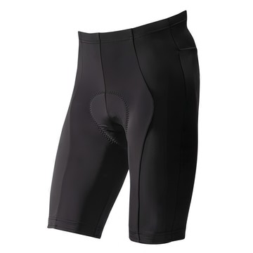 PEARL iZUMi 吸汗速乾 男短車褲 3DE舒適褲墊  M  黑色