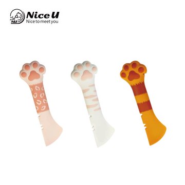 【NiceU毛樂趣】貓爪寵物罐頭湯匙(多色可選)