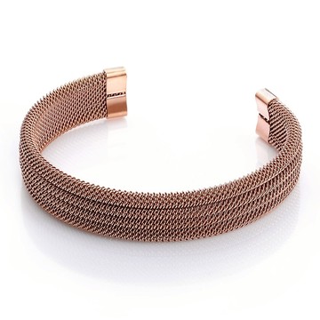 【Giumka】白鋼手環．復古簡約．C型．開口．客製刻字