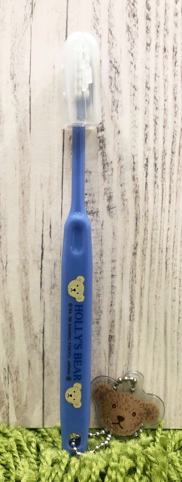 【震撼精品百貨】Holly's Bear 泰迪熊~日本泰迪熊牙刷-藍*00763