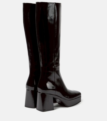 Gianvito Rossi Leather platform boots