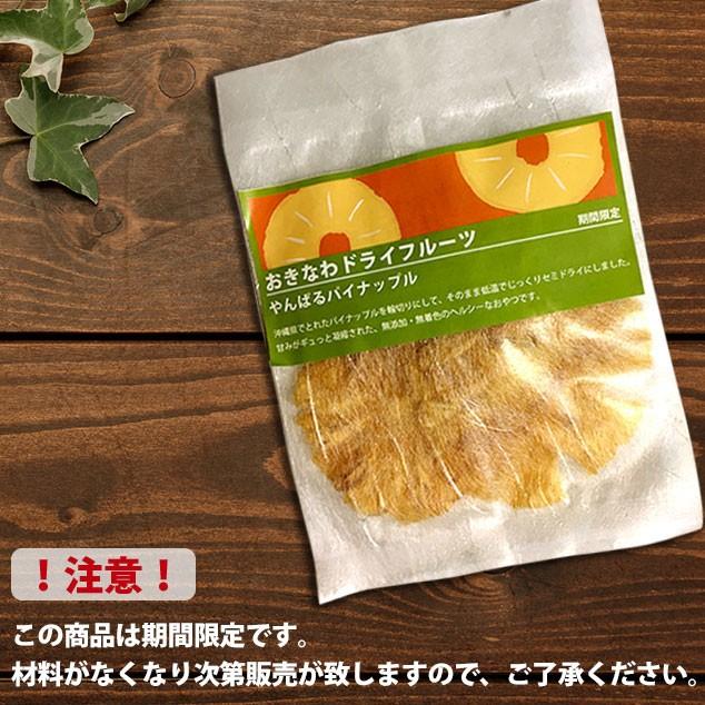 沖縄県産 やんばるパイナップル 25g セミ ドライ フルーツ 国産 無添加 低温 乾燥 砂糖不使用