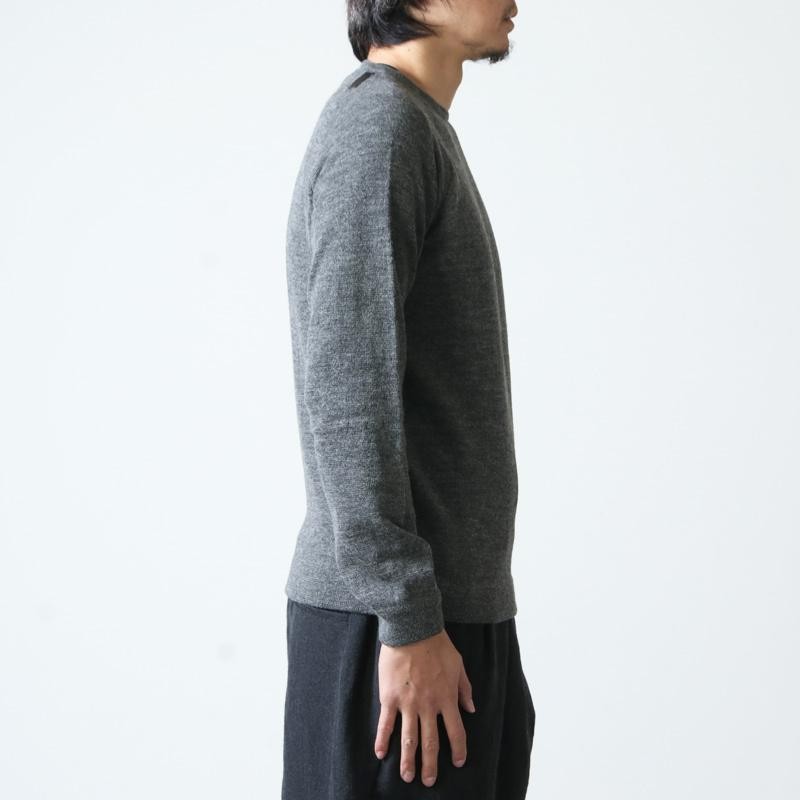 snow peak (スノーピーク) Raglan Crew Neck Knit Sweater / ラグラン 