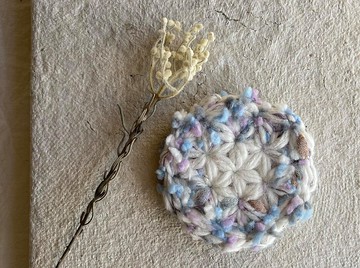 生命之花織墊 - 棉花糖的味道