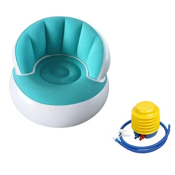 【SV61365】PVC 單人植絨沙發 懶人充氣沙發 可折疊收納 戶外沙發 辦公休閒居家便攜式 露營