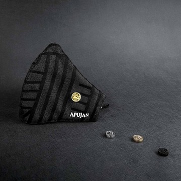 Kanari 品牌聯名APUJAN恐龍骨骸香氛扣 顏色任選 2入組 - 金色/玫瑰金