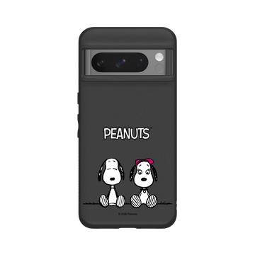 Pixel 8 Pro SolidSuit 黑 - 史努比 Snoopy - With Belle