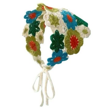 Affecto 可愛時尚三角軟帽  天空  49 x 22cm