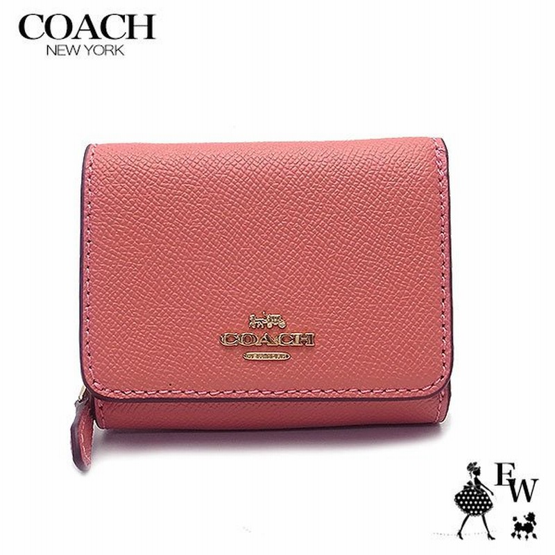 コーチ 財布 Coach アウトレット 三つ折り財布 Imrrj ピンク レディース ブランド プレゼントにも ウォレット 通販 Lineポイント最大0 5 Get Lineショッピング