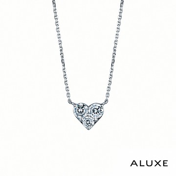 A Diamond 亞立詩鑽石 The Heart 總重39分心形愛心美鑽項鍊