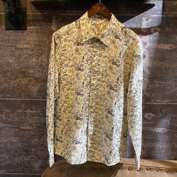 TOP_KOREA 波西米亞碎花質感長襯 D854