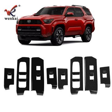 適用于豐田25款超霸4Runner改裝車窗按鍵玻璃升降開關板裝飾面板