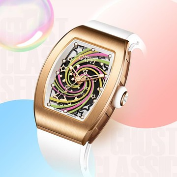 【Bonest Gatti 布加迪】魅時甜心系列 星星錶盤 女款 酒桶 機械錶 BG9901 BG8901