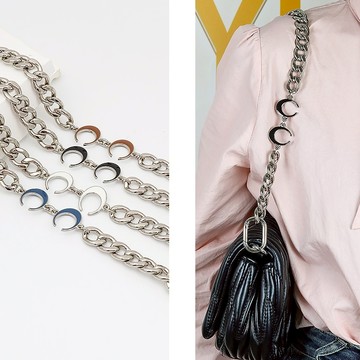 現貨 包鏈 包鏈條配件 金屬包鏈替換 單肩包手提包帶子 包包鏈條揹帶 包加長包鏈條 女士精品包配件 手提包五金包鏈 高級
