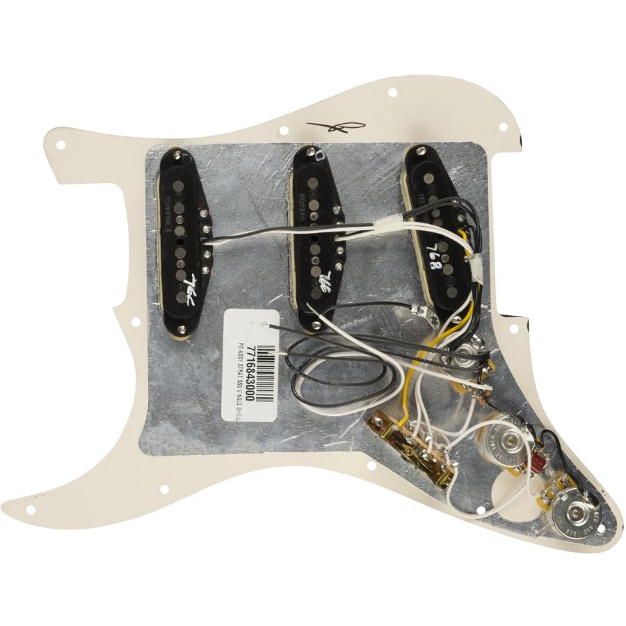 Fender USA Pre-Wired Strat Pickguard, Vintage Noiseless SSS