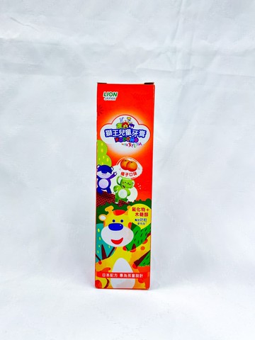 【誠意中西藥局】獅王 兒童牙膏45g(橘子)