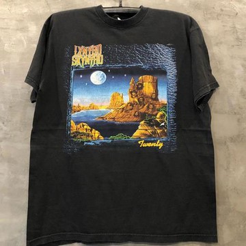 Lynyrd Skynyrd搖滾樂隊寬松高街風短袖T恤vintage古著重磅棉T恤