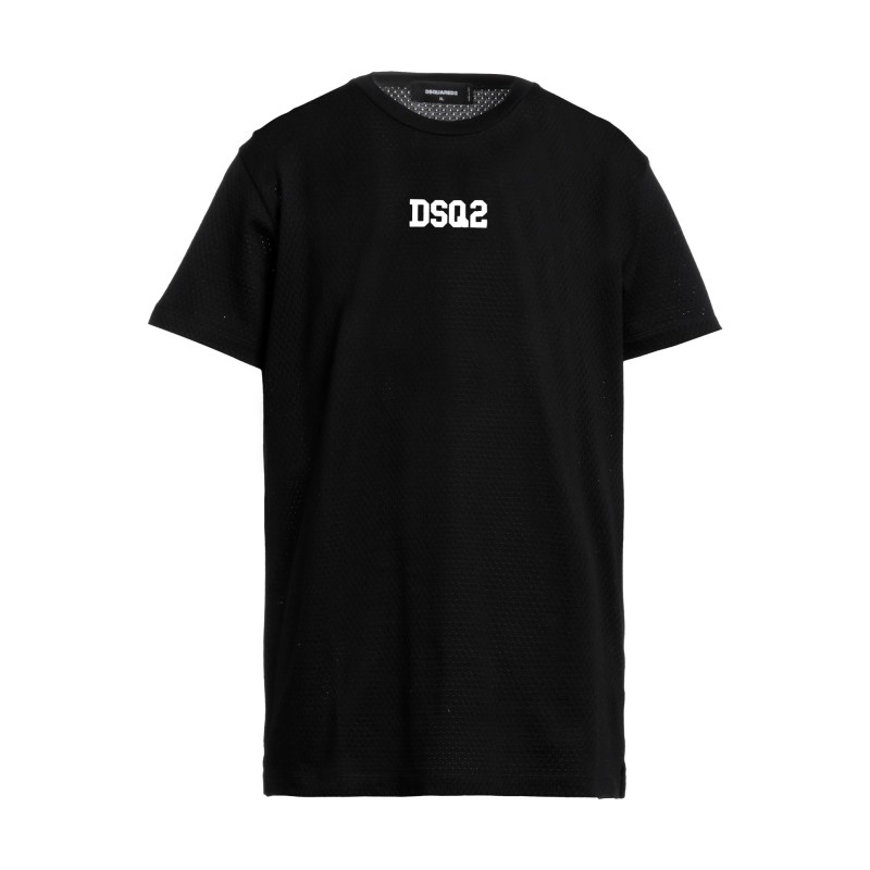 Dsquared2 ディースクエア Tシャツ ホワイト ブラック シャツ - トップス