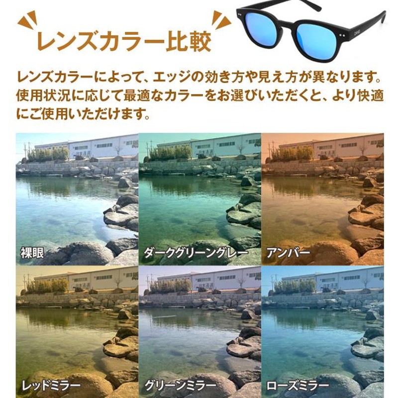 偏光サングラス DANG SHADES ATZ サングラス ブラック 偏光レンズ UV