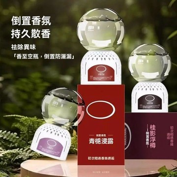 持久散香🔥香氛水晶球 居家香氛 空氣清新 倒立香薰 車載香薰 臥室香氛 除臭神器 交換禮物 新款倒置香薰房間香薰清新大
