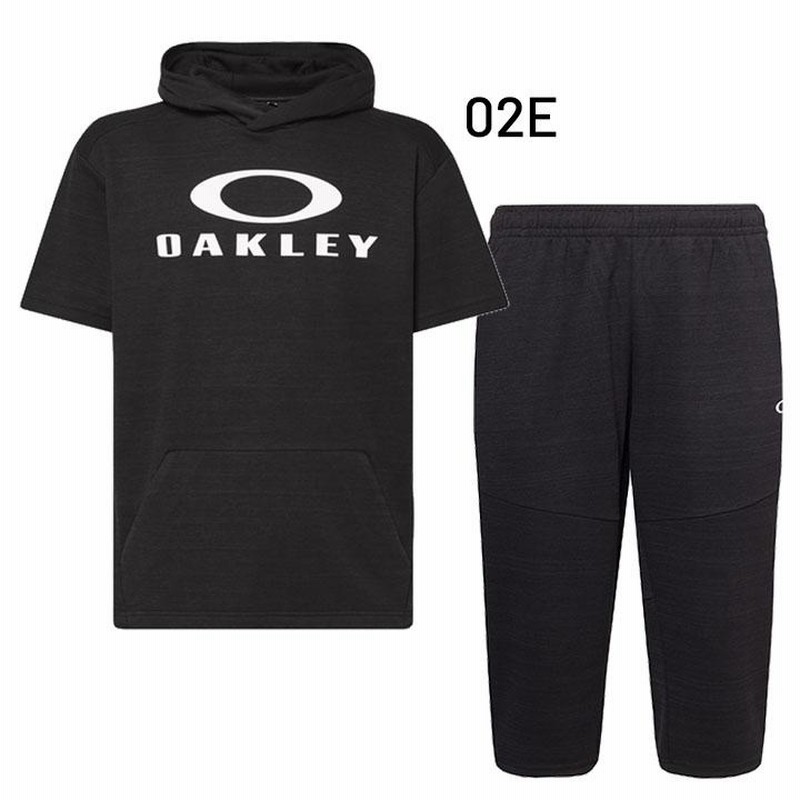 スウェット 上下 メンズ セットアップ オークリー OAKLEY 半袖パーカー