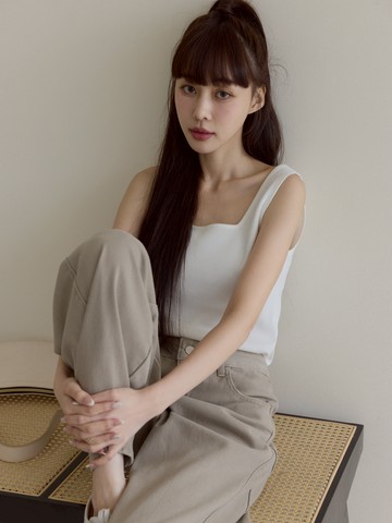 雙面穿柔軟華夫格背心