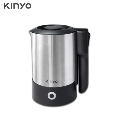 電器妙妙屋-kinyo0.6l雙電壓旅行快煮壼(as-hp70)電茶壺/電熱水壺/泡茶壺/煮水壺