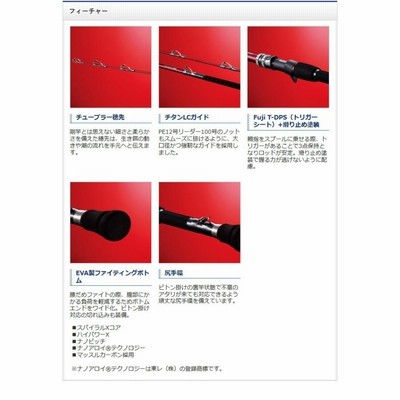 シマノ レマーレ BG (両軸仕様・並継) H475 (8号相当) 磯竿/2017
